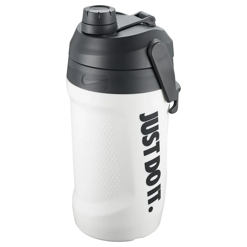 Nike Fuel Jug 40oz/1182ml Trinkflasche, White / anthracite / black, One Size Nike Fuel Jug 40oz/1182ml Trinkflasche, White / anthracite / black, One Size