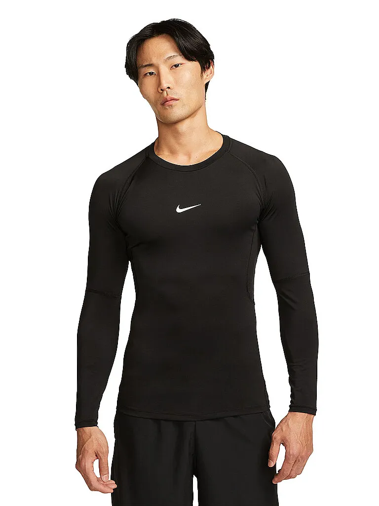 Nike Herren Fitnessshirt Pro, Schwarz Nike Herren Fitnessshirt Pro, Schwarz