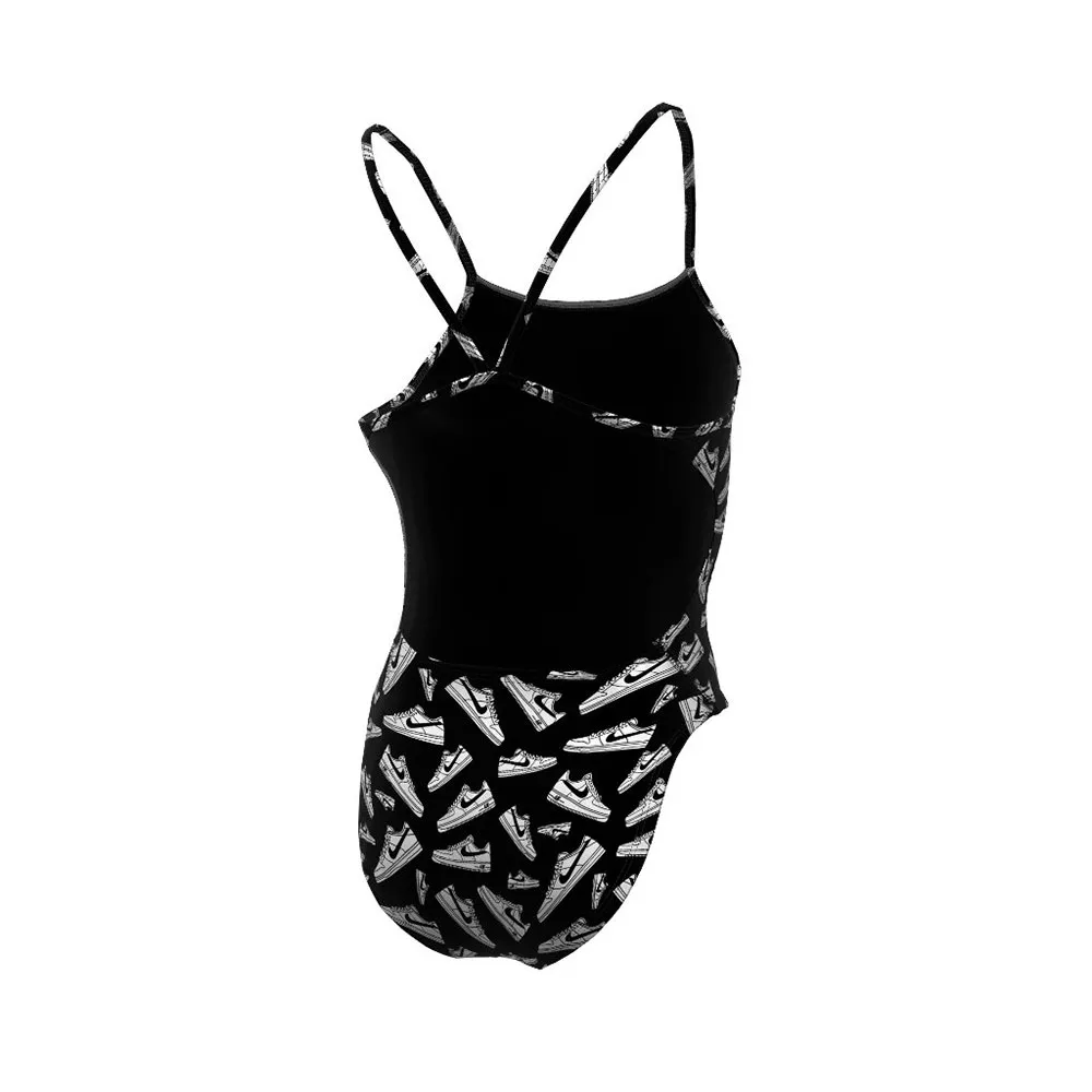 Nike Hydrastrong Multi Print Cutout Badeanzug female Nike Hydrastrong Multi Print Cutout Badeanzug female