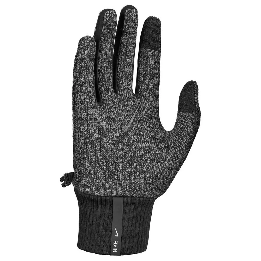Nike Hyperstorm Knit Handschuhe male, Grey / black / black Nike Hyperstorm Knit Handschuhe male, Grey / black / black