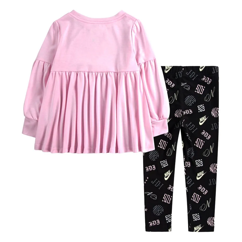 Nike Iconclash Langarm-set, Black, 3-4Y