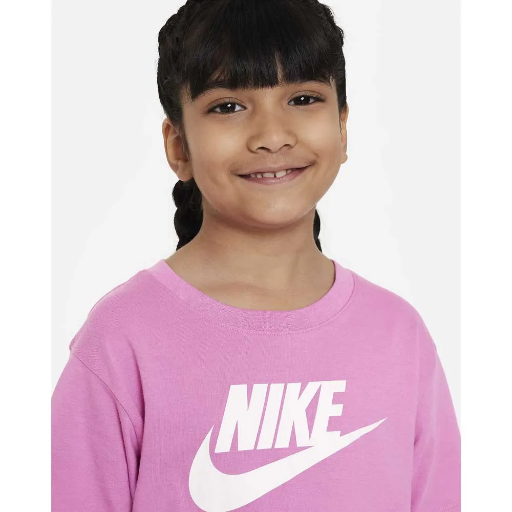 Nike Knit Kurzarm-t-shirt, Playful pink, 6-7Y Nike Knit Kurzarm-t-shirt, Playful pink, 6-7Y
