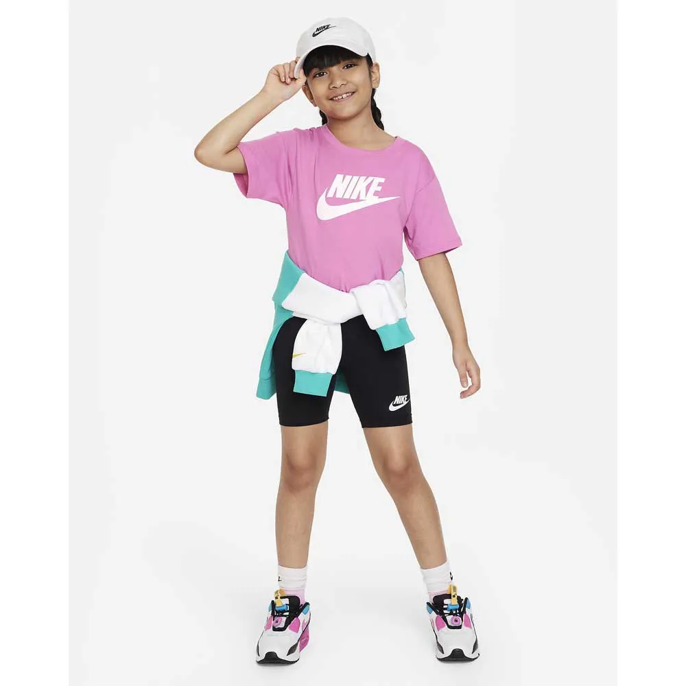 Nike Knit Kurzarm-t-shirt, Playful pink, 6-7Y Nike Knit Kurzarm-t-shirt, Playful pink, 6-7Y