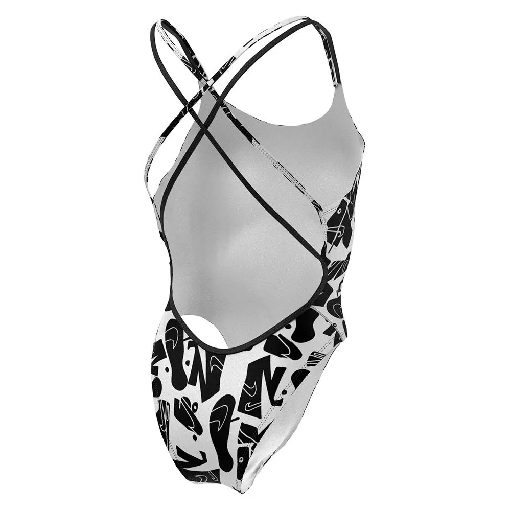 Nike Modern Spiderback On Badeanzug female, Black Nike Modern Spiderback On Badeanzug female, Black