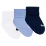 Nike Nn0995 Quarter Kurze Socken 6 Paare, Cobalt bliss, EU 15