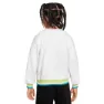 Nike Outside T Lines Sweatshirt, White, 6-7Y