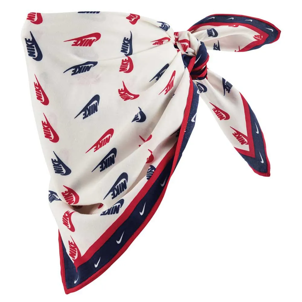 Nike Printed Cotton Stirnband male, White / red / blue