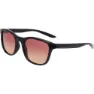Nike Rebelry M Dv6956 Sonnenbrille, Black / black, Gradient Rose- Peach/CAT2
