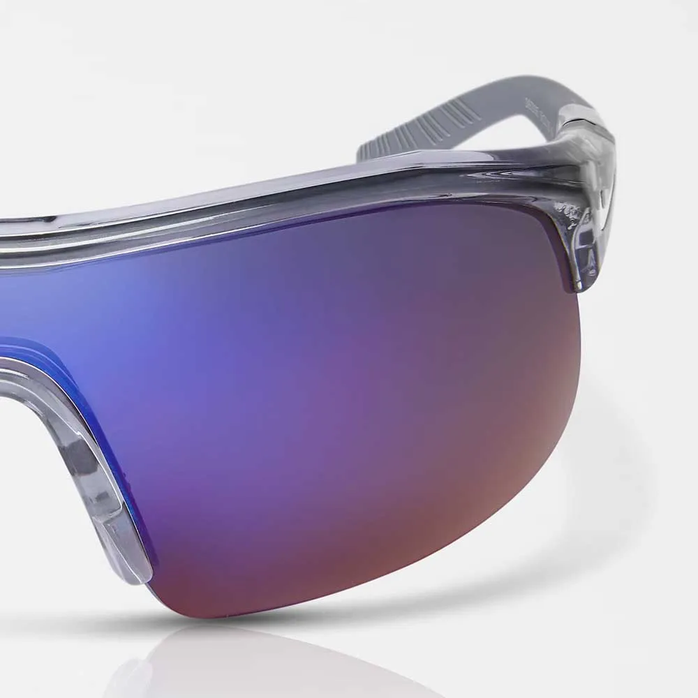 Nike Show X1 Sonnenbrille unisex, Wolf grey / blue mirror, One Size Nike Show X1 Sonnenbrille unisex, Wolf grey / blue mirror, One Size
