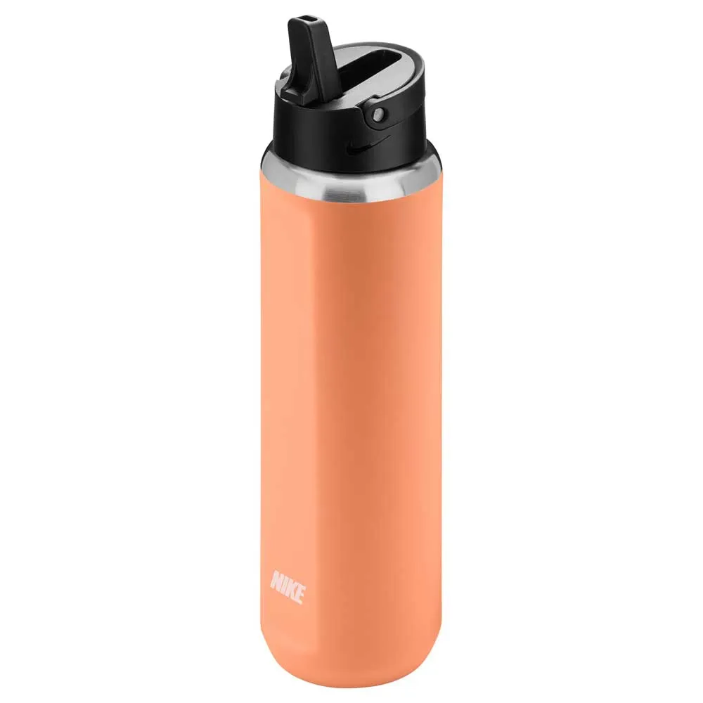 Nike Ss Recharge Straw 24oz/710ml Trinkflasche, Apricot agate / black / sail, One Size Nike Ss Recharge Straw 24oz/710ml Trinkflasche, Apricot agate / black / sail, One Size