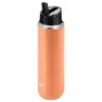 Nike Ss Recharge Straw 24oz/710ml Trinkflasche, Apricot agate / black / sail, One Size