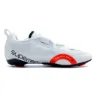 White / black-picante red