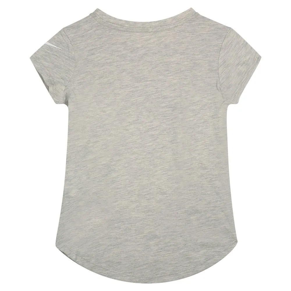 Nike Sweet Hearts Kurzarm-t-shirt, Grey heather, 6-7Y Nike Sweet Hearts Kurzarm-t-shirt, Grey heather, 6-7Y