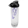 Nike Tritan Recharge 2.0 24oz/710ml Shaker, Clear / black / light thistle, One Size