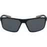 Nike Windstorm Polarisierte Sonnenbrille, Matte black / silver / grey, Black/CAT3 Polarized