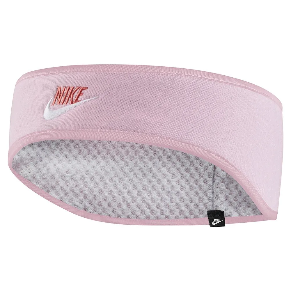 Nike Y Club Fleece Stirnband unisex, Pink / grey / white
