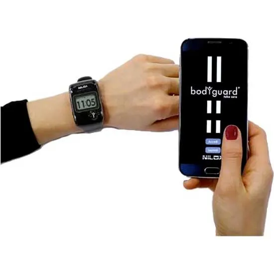 Nilox Bodyguard Uhr, Black Nilox Bodyguard Uhr, Black