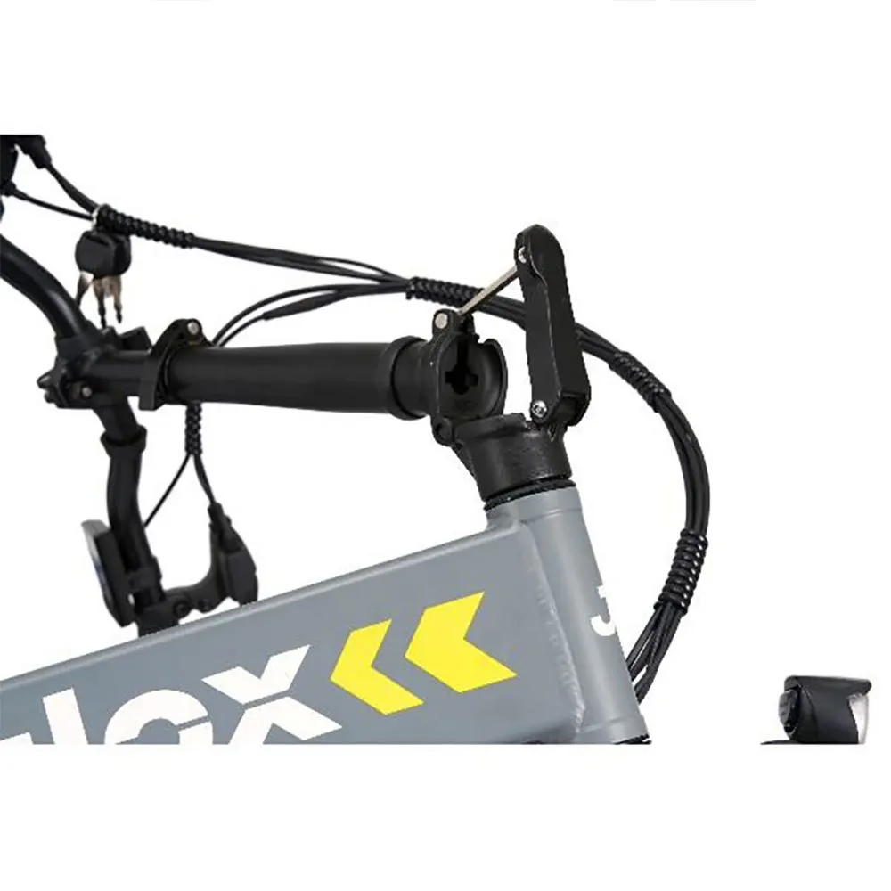 Nilox J4 Plus Faltbares Elektrofahrrad, Grey, One Size, 13Wh