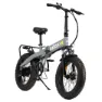 Nilox J4 Plus Faltbares Elektrofahrrad, Grey, One Size, 13Wh
