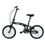 Nilox Nxmb20v1 20´´ Faltrad, Black, One Size