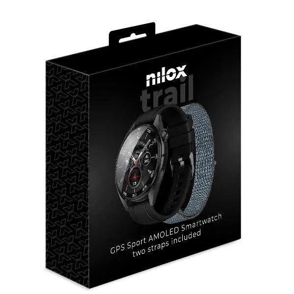 Nilox Trailpro Gps Smartwatch, Black Nilox Trailpro Gps Smartwatch, Black