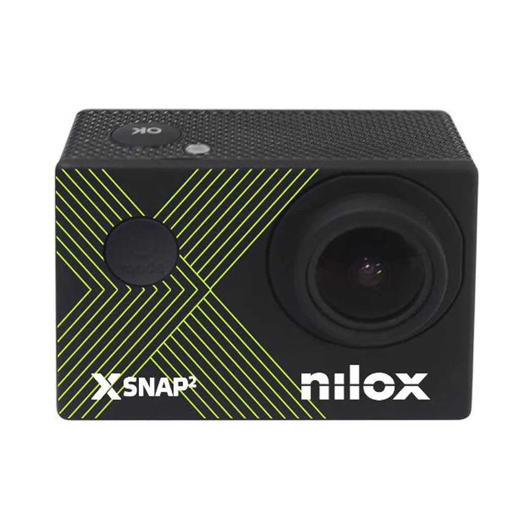 Nilox X-snap 2 Action-kamera, Lime, One Size Nilox X-snap 2 Action-kamera, Lime, One Size