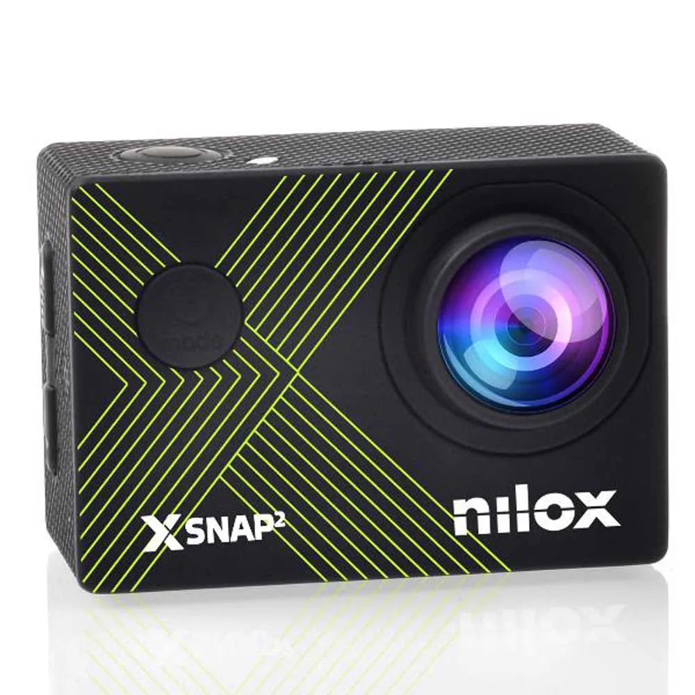 Nilox X-snap 2 Action-kamera, Lime, One Size Nilox X-snap 2 Action-kamera, Lime, One Size