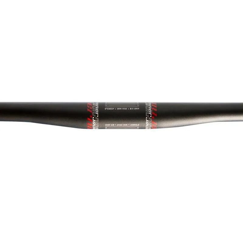 Niner Flat Top Alloy Lenker, Red, 31.8mm, 710mm Niner Flat Top Alloy Lenker, Red, 31.8mm, 710mm