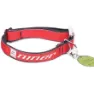 Niner Hundehalsband, Red / black, S