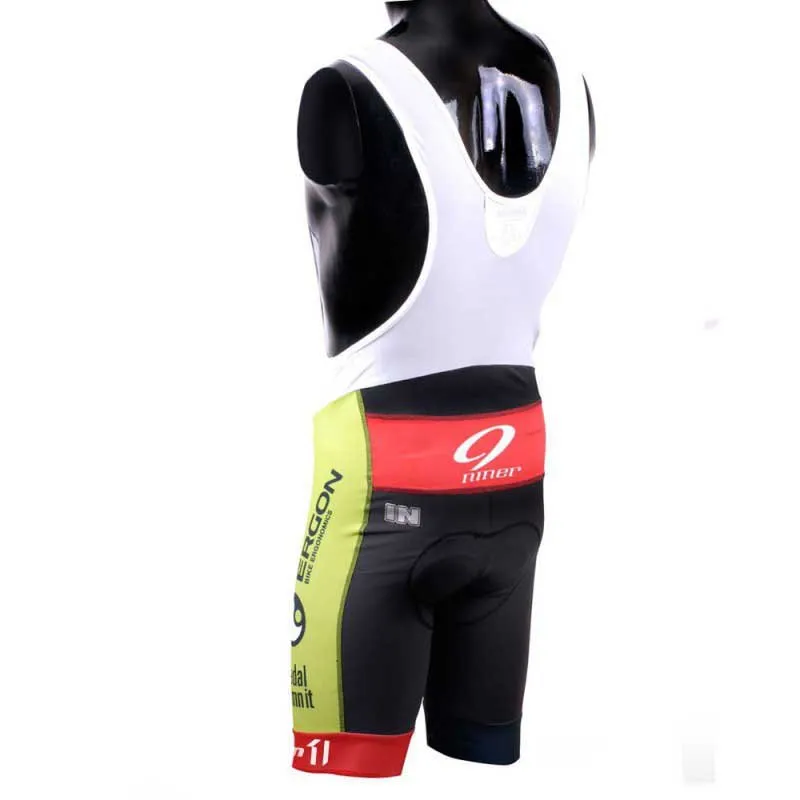 Niner Team Race Trägerhose, Black / white / red / green Niner Team Race Trägerhose, Black / white / red / green