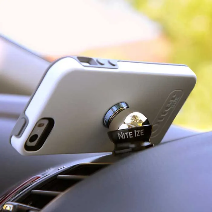 Nite Ize Steelie Car Mount Kit Unterstützung, Chrome, One Size Nite Ize Steelie Car Mount Kit Unterstützung, Chrome, One Size