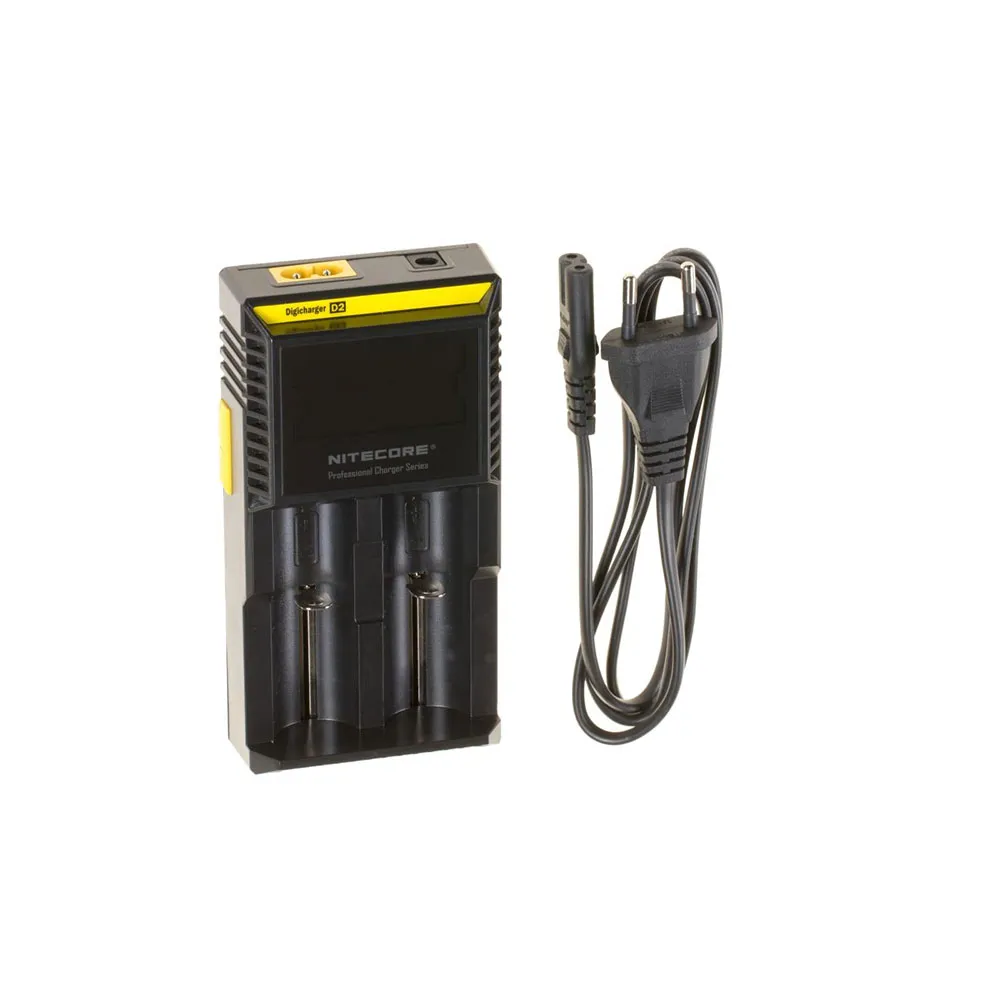 Nitecore Digicharger D2 Ladegerät, Black, One Size Nitecore Digicharger D2 Ladegerät, Black, One Size