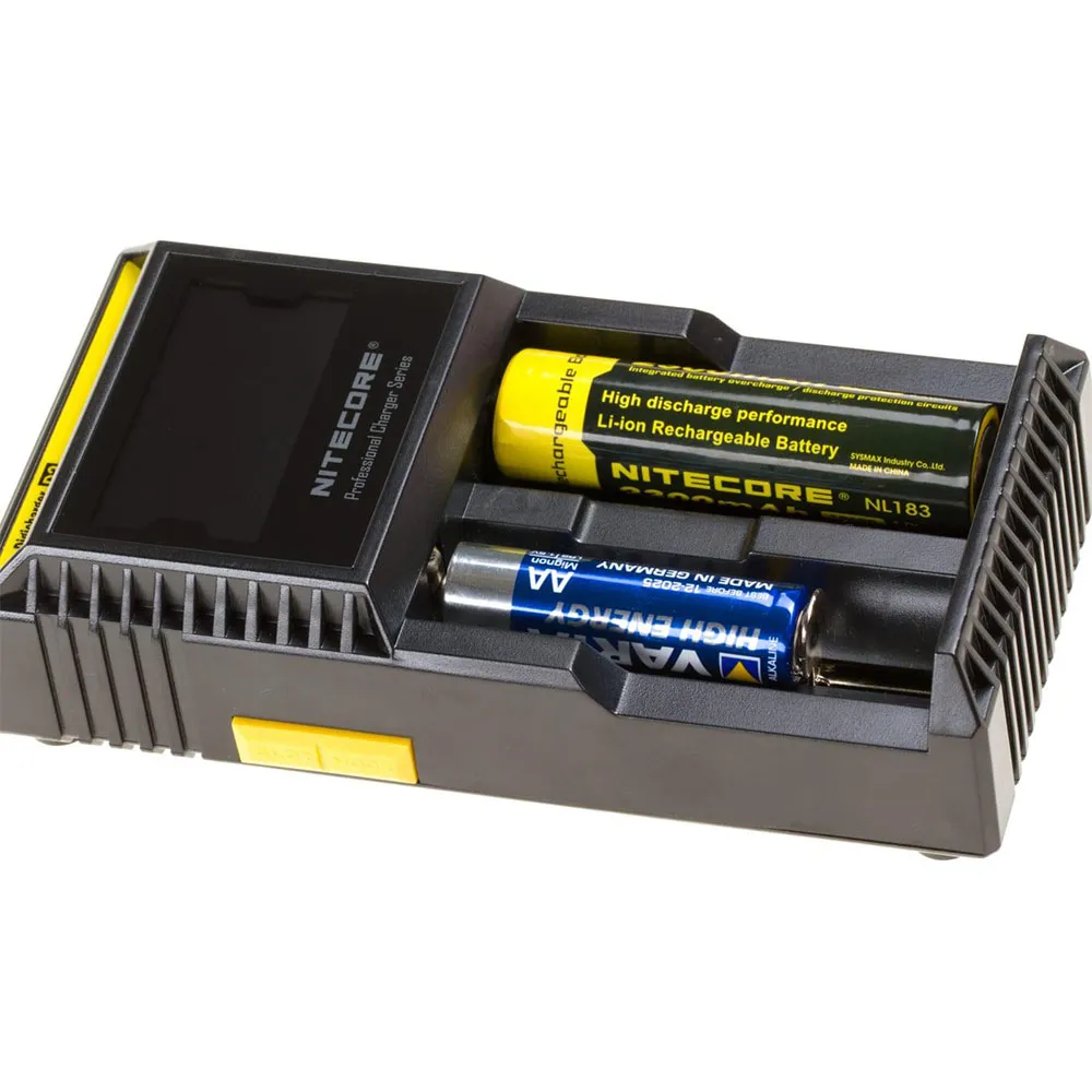 Nitecore Digicharger D2 Ladegerät, Black, One Size Nitecore Digicharger D2 Ladegerät, Black, One Size