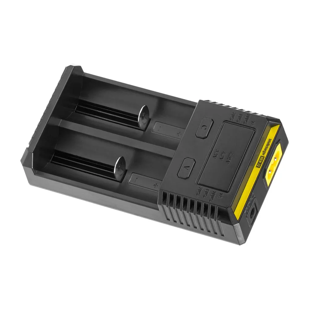 Nitecore Intellicharger New I2 Ladegerät, Black, One Size Nitecore Intellicharger New I2 Ladegerät, Black, One Size