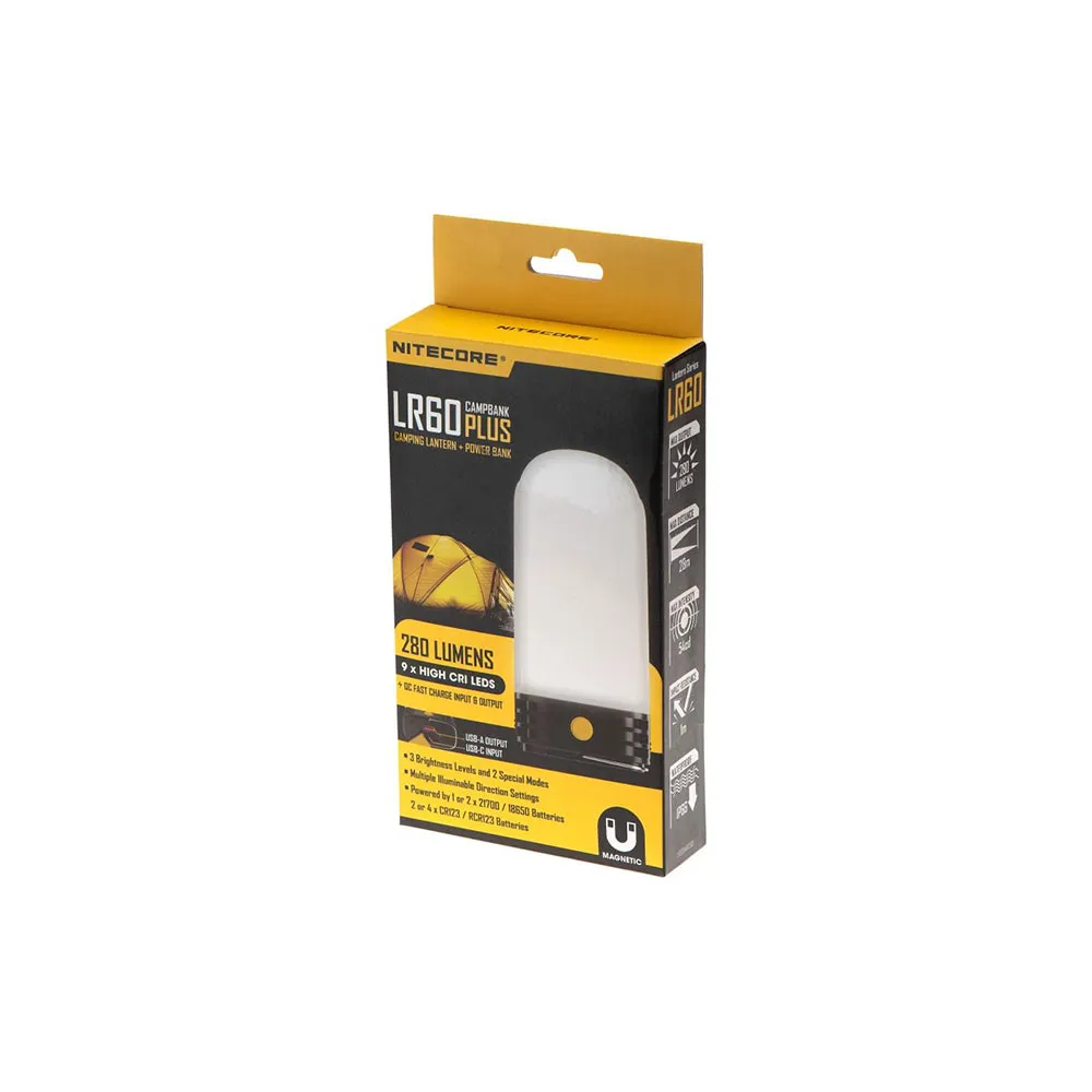 Nitecore Lr60 Taschenlampe, Black, One Size Nitecore Lr60 Taschenlampe, Black, One Size