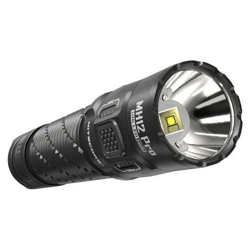 Nitecore Mh12 Pro Taschenlampe, Black, 3300 Lumina Nitecore Mh12 Pro Taschenlampe, Black, 3300 Lumina