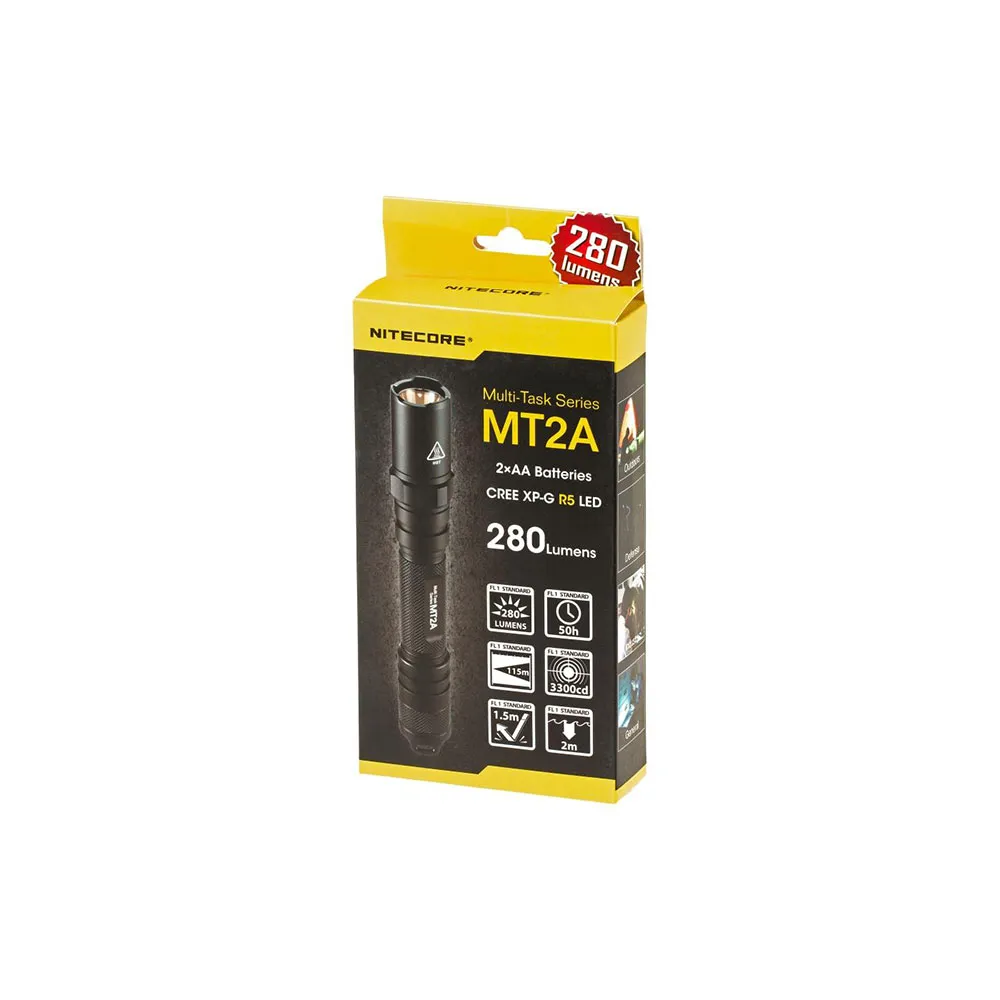 Nitecore Mt2a Multi-task Taschenlampe, Black, One Size Nitecore Mt2a Multi-task Taschenlampe, Black, One Size