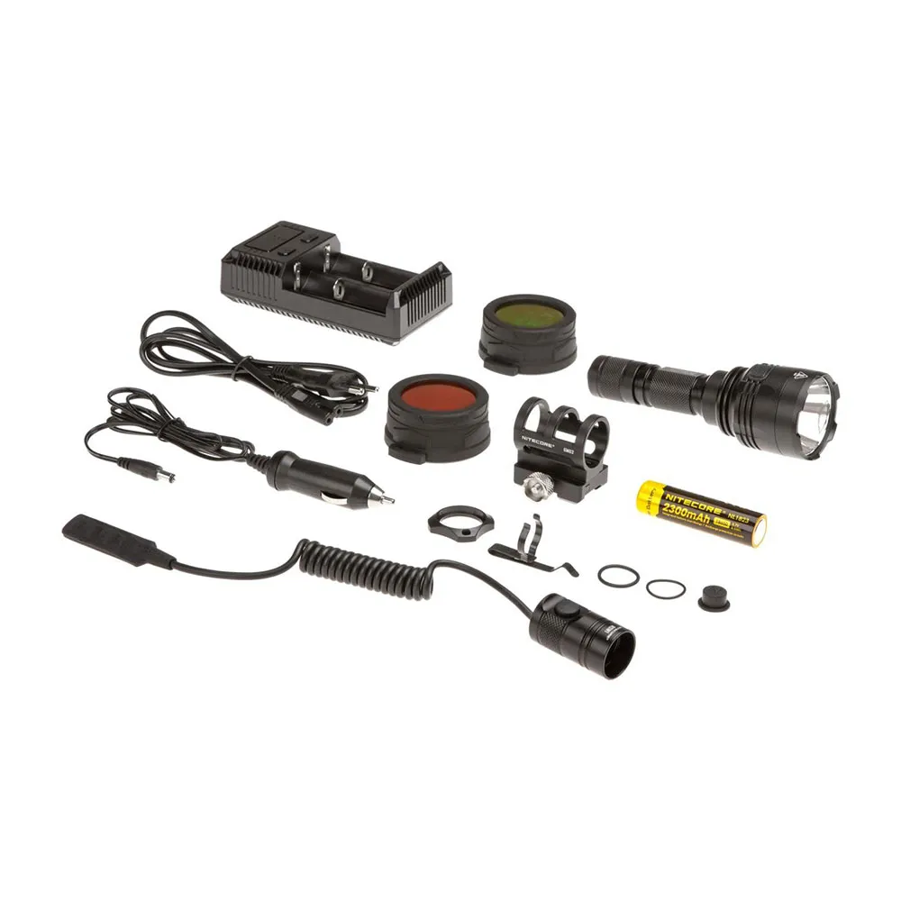 Nitecore P30 Hunting Kit Taschenlampe, Black, One Size Nitecore P30 Hunting Kit Taschenlampe, Black, One Size