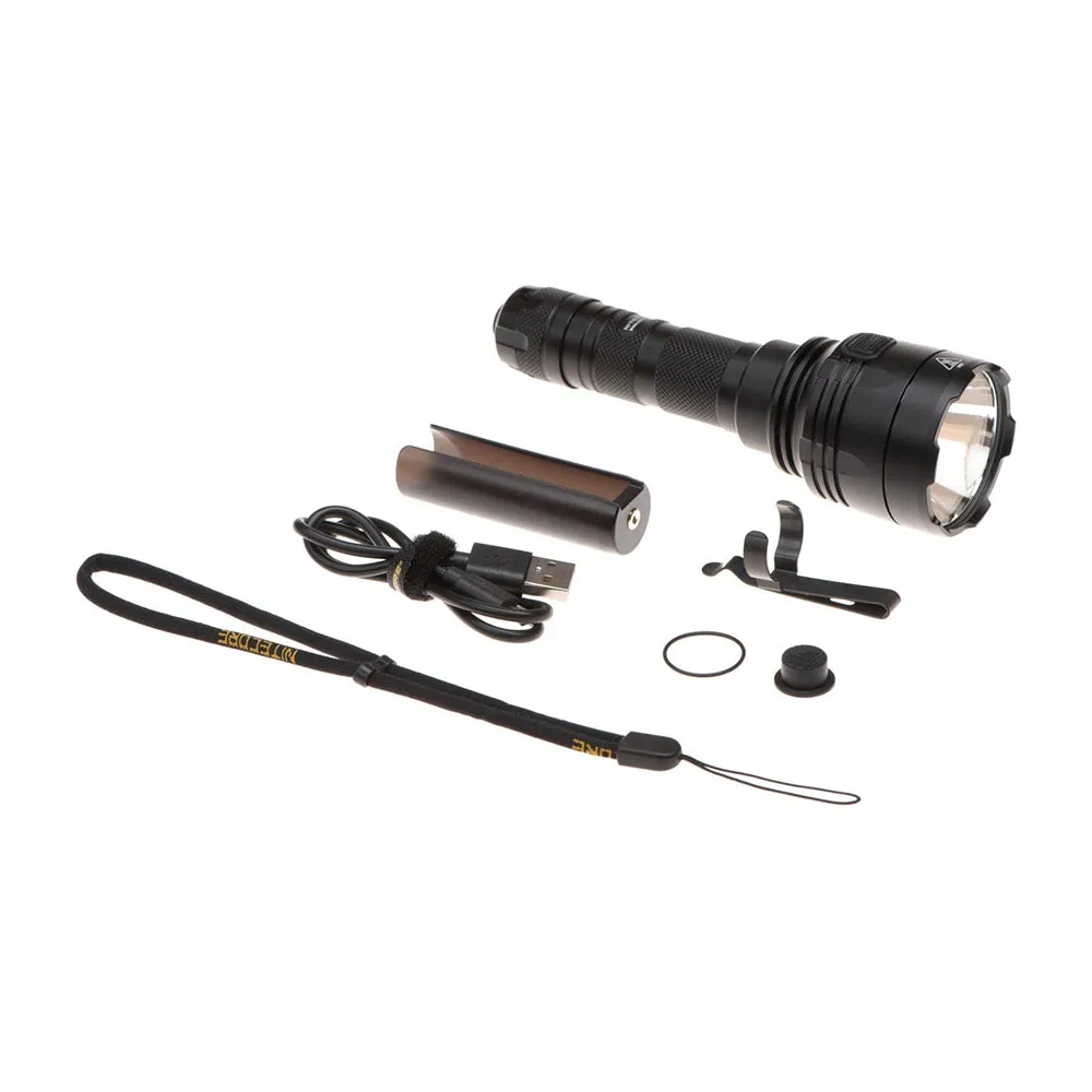 Nitecore P30 New Precise Tactical + Nl2150r Taschenlampe, Black, One Size Nitecore P30 New Precise Tactical + Nl2150r Taschenlampe, Black, One Size