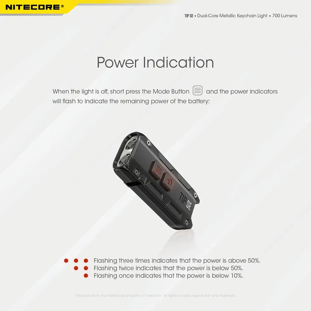 Nitecore Tip Se Taschenlampe, Black, One Size Nitecore Tip Se Taschenlampe, Black, One Size