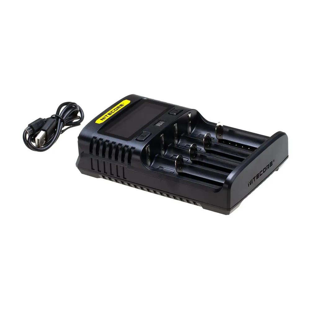 Nitecore Um4 Ladegerät, Black, One Size