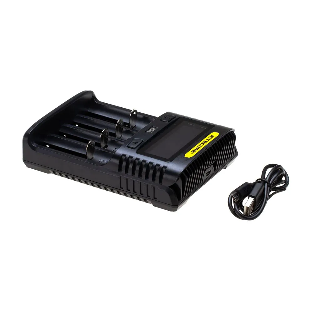 Nitecore Um4 Ladegerät, Black, One Size