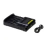 Nitecore Um4 Ladegerät, Black, One Size