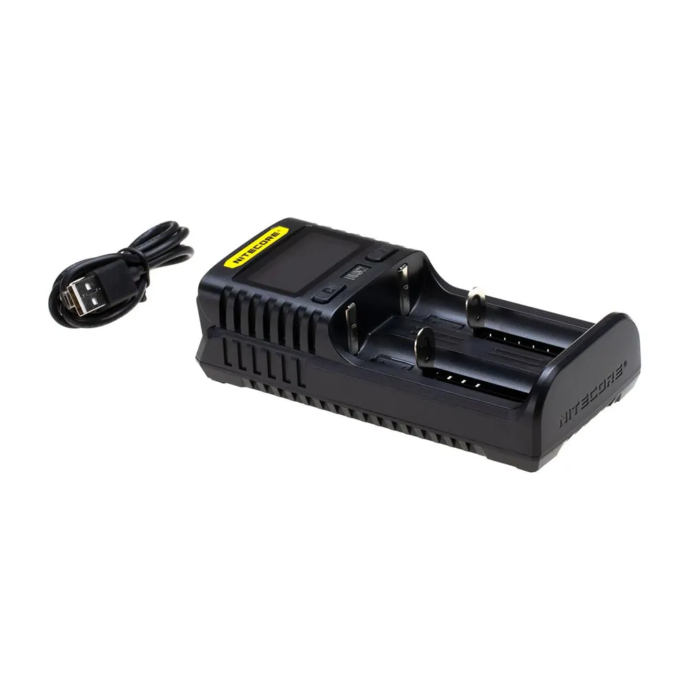 Nitecore Ums2 Ladegerät, Black, One Size Nitecore Ums2 Ladegerät, Black, One Size