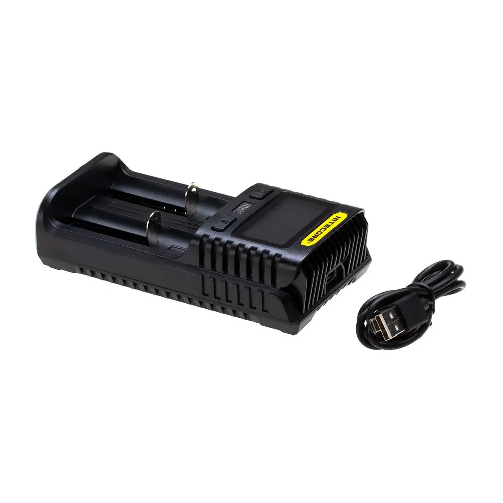 Nitecore Ums2 Ladegerät, Black, One Size Nitecore Ums2 Ladegerät, Black, One Size