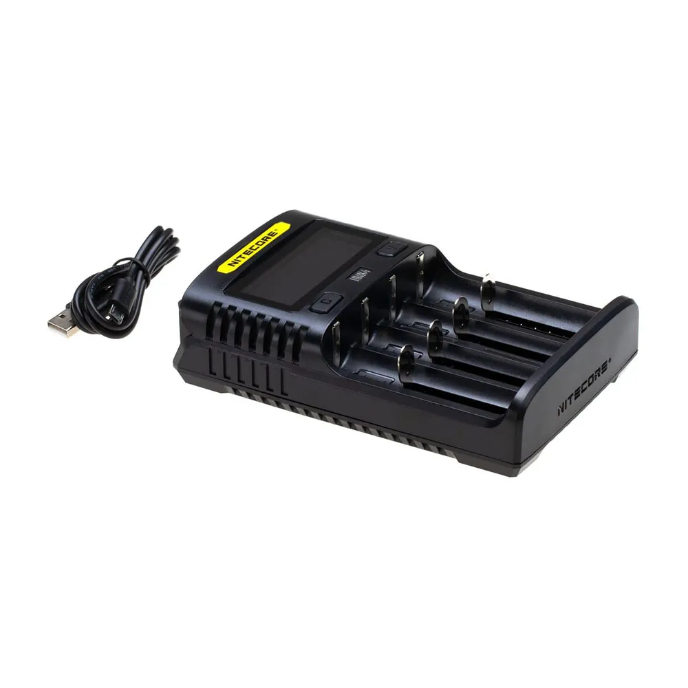 Nitecore Ums4 Ladegerät, Black, One Size Nitecore Ums4 Ladegerät, Black, One Size