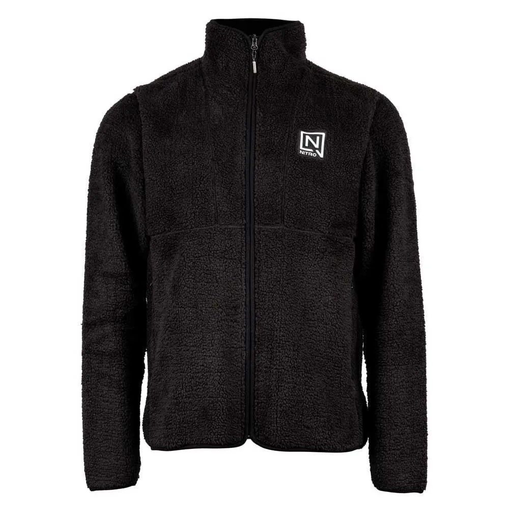 Nitro North Fleece Fleece Mit Durchgehendem Reißverschluss, Black Nitro North Fleece Fleece Mit Durchgehendem Reißverschluss, Black