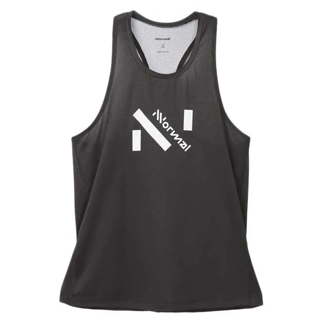 NNormal Race Svart ärmelloses T-shirt female