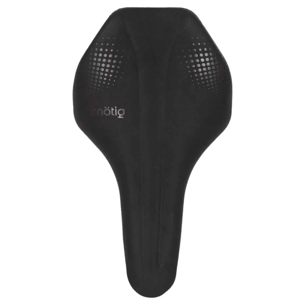 Nötig Ergo Cr Sattel, Black, 140mm Nötig Ergo Cr Sattel, Black, 140mm