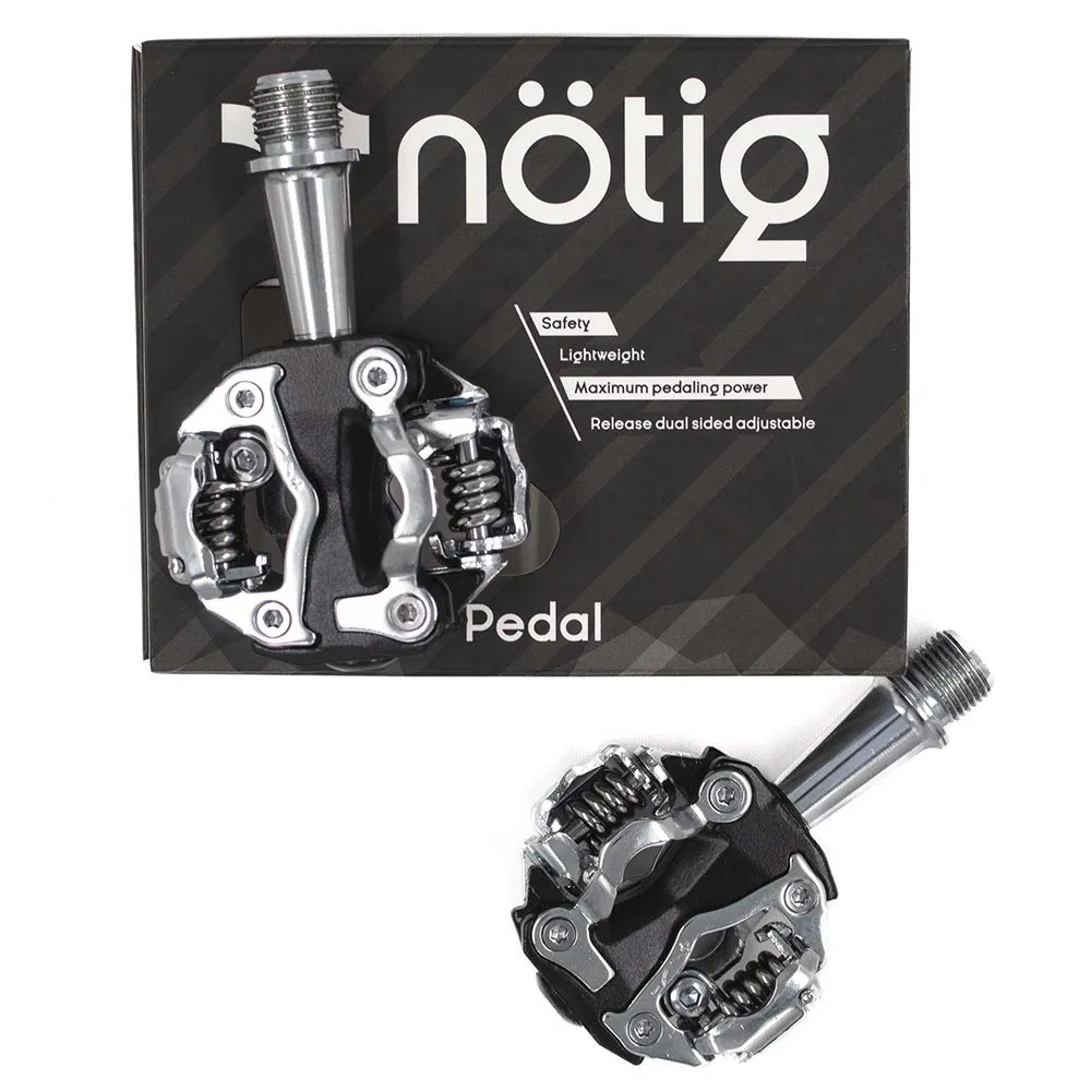 Nötig Spd Pedale, Black, One Size Nötig Spd Pedale, Black, One Size